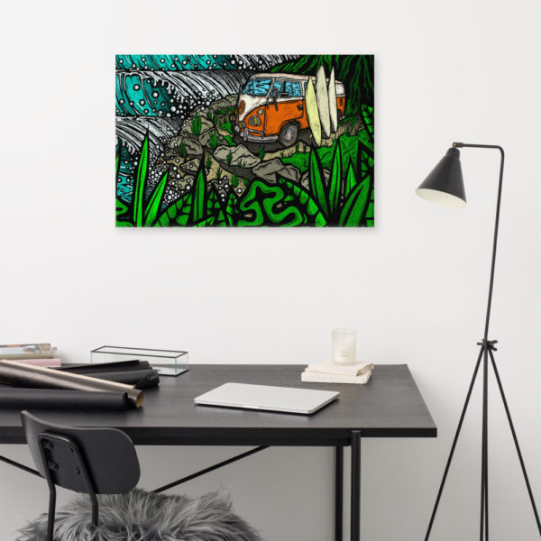 Surf Trippin - 24x36 inch Gallery Wrapped Canvas Print - Image 12