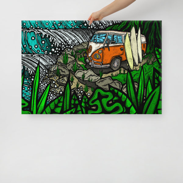 Surf Trippin - 24x36 inch Gallery Wrapped Canvas Print - Image 15