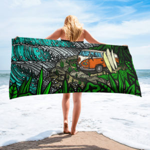 Surf Trippin - Beach Towel