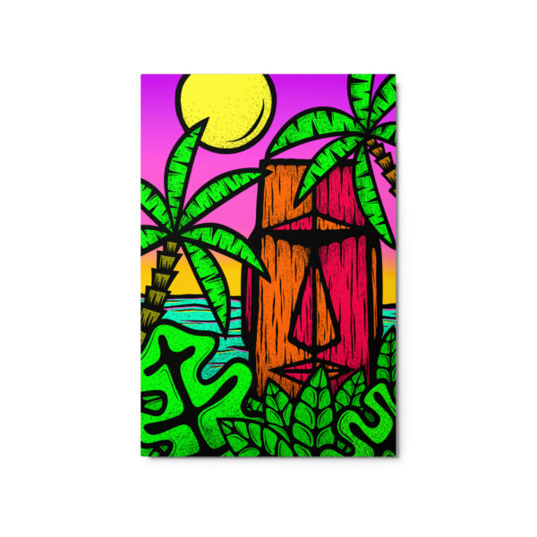 Moai Sunset - Metal prints in multiple sizes - Image 3