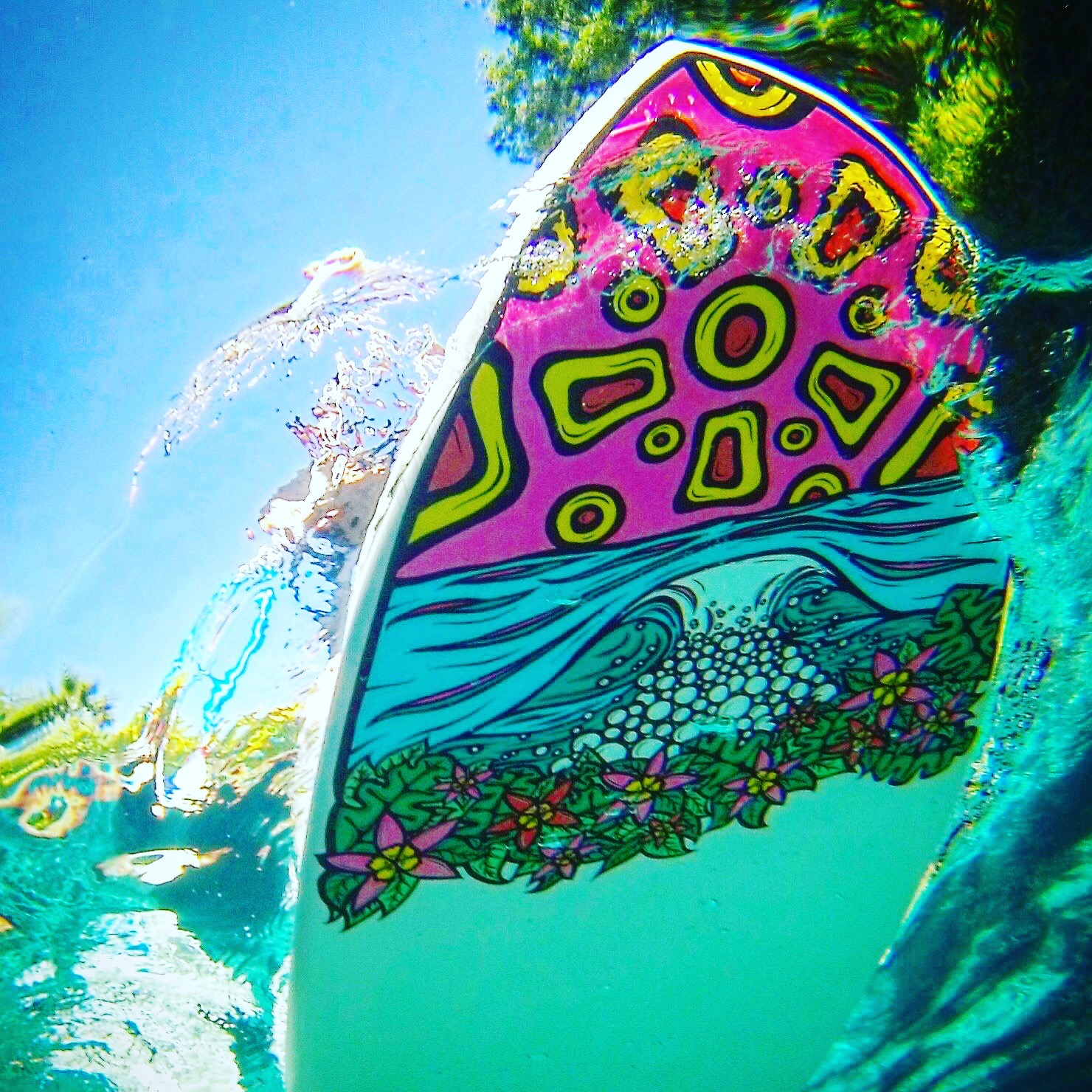 Lance Anderson's Custom Artwork on SUP