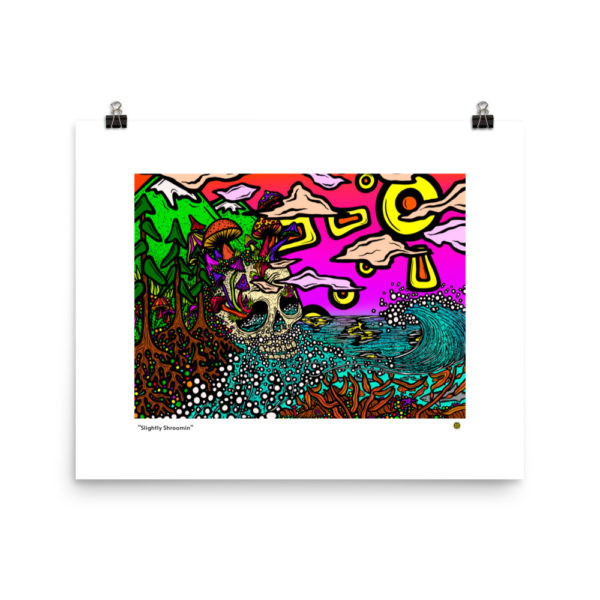 Slightly Shroomin - Giclée Prints in Multiple Sizes - Image 3