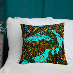 Honu - 18x18 inch Premium Pillow