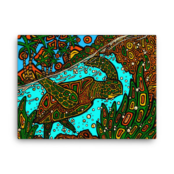 Honu - Gallery Wrapped Canvas Print