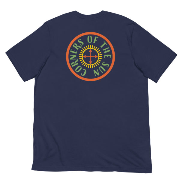 Corners of the Sun Badge Logo Unisex t-shirt - Image 2