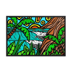 Secret Spot - Framed poster