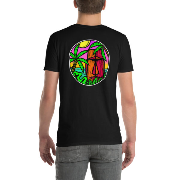 Moai Sunset - Short-Sleeve Unisex T-Shirt