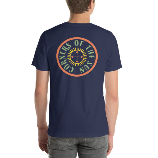 Corners of the Sun Badge Logo Unisex t-shirt - Image 5