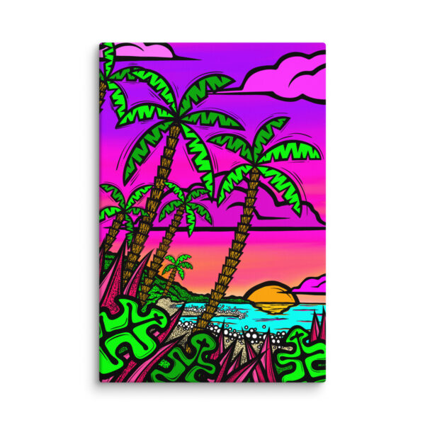Lava Lava View - Gallery Wrapped Canvas Print - Image 7