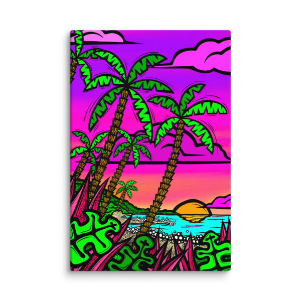 Lava Lava View - Gallery Wrapped Canvas Print - Image 5