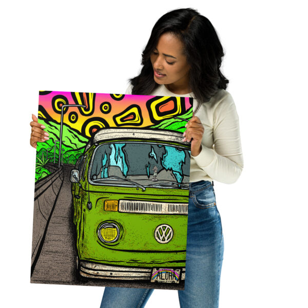 Flat Tire on the H3 - Metal prints