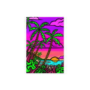 Lava Lava View - Greeting card