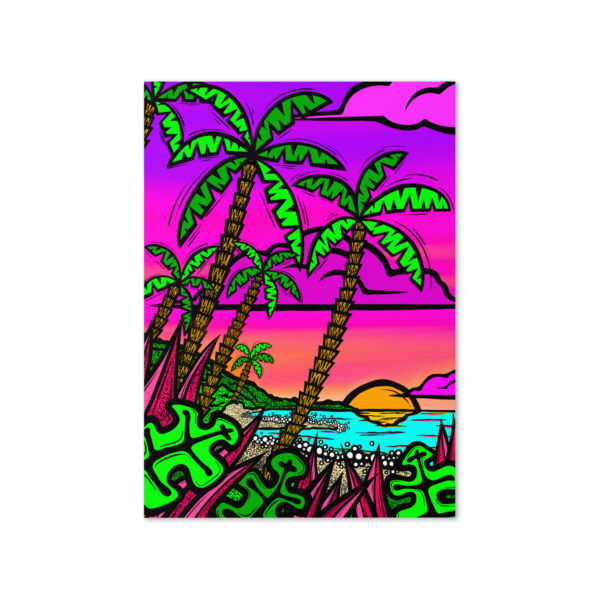 Lava Lava View - Greeting card - Image 3