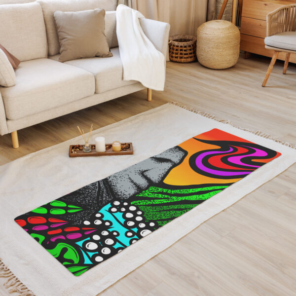 Volcano Moai - Yoga mat