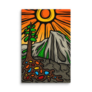 Half Dome - Gallery Wrapped Canvas Print
