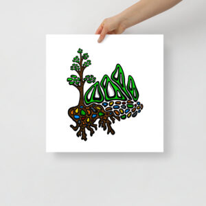Sequoia and Sierras - Matte Giclee Print