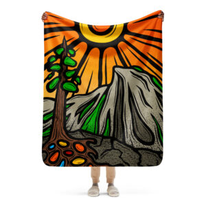 Half Dome - Sherpa blanket