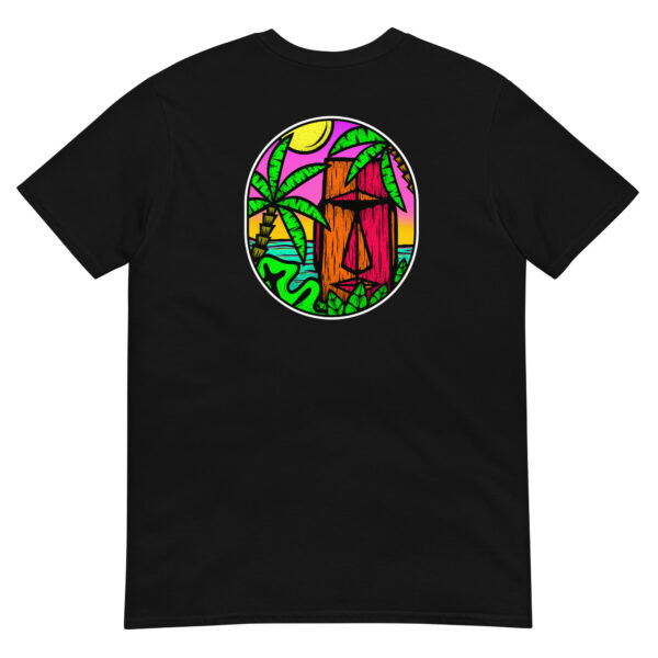 Corners of the Sun Moai Sunset - Short-Sleeve Unisex T-Shirt - Image 3