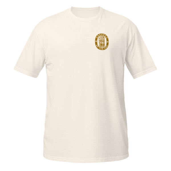 Corners of the Sun Tiki Logo - Short-Sleeve Unisex T-Shirt - Image 4