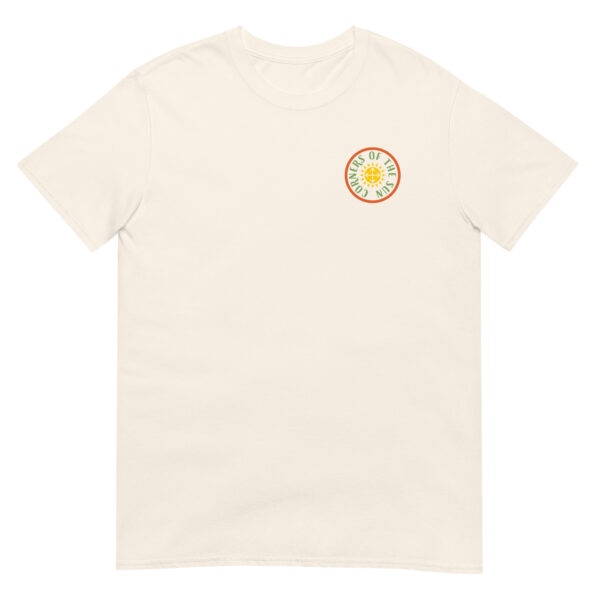 Corners of the Sun Moai Sunset - Short-Sleeve Unisex T-Shirt - Image 5
